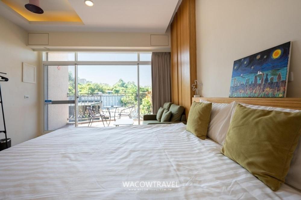 Ferienwohnung 月牙灣 Xiaoliuqiu Exterior foto