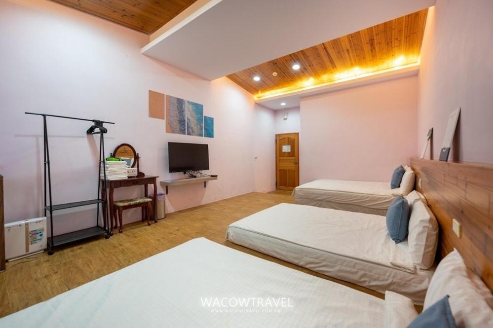 Ferienwohnung 月牙灣 Xiaoliuqiu Exterior foto