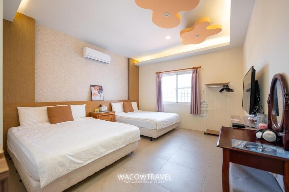 Ferienwohnung 月牙灣 Xiaoliuqiu Exterior foto